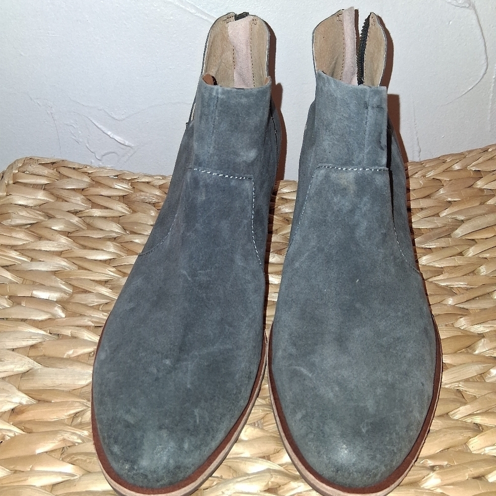 Kork Ease  NWT Women’s  SKYE Boots Gray Suede Distressed US Size 9.5 - Picture 4 of 8